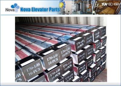 China T45/A, T50/A, T70-1/A Cold Drawn Elevator Guide Rail for Elevaors / Lifts for sale