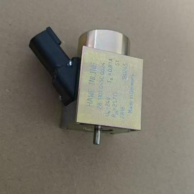 China Zubehör für Betonpumpen HEWA INLIN 281101 045C 0024 0.81A 21.7 045A 7405015/1-1.33A HAWE Proportionelle Magnetventilspule zu verkaufen
