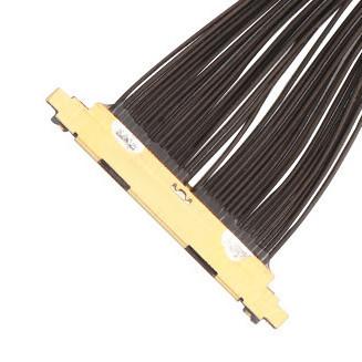 China 20531 Series 30P Micro Coaxial Cable 20531-034T-02 To 20531-034T-02 0.25mm Pitch for sale