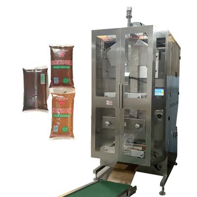 China Aluminum Automatic Food Liquid Sauce Bag Fast Food Gravy Sauce Packing And Sealing Machine for sale