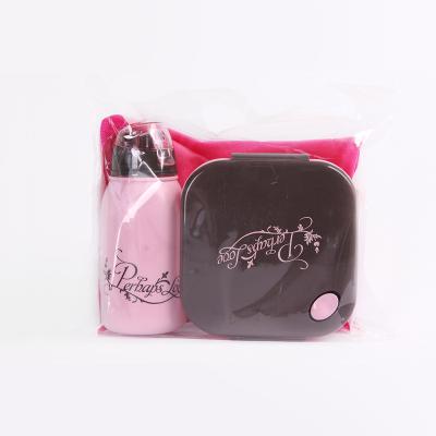 China Sustainable High Quality Eco - Friendly Food Grade Kids Lunch Box With Water Bottle for sale