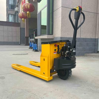 China Verbetering van de opslagruimte van de elektrisch aangedreven pallettruck voor een soepel materiaalbeheer Te koop