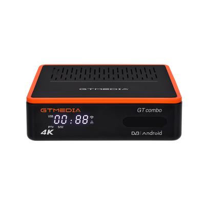 China Hot Selling Gtmedia GTCOMBO Android 9.0+ DVB S S2 S2X T T2 Cable J.83B ISDBT Biss Auto Satellite TV Receiver GTCOMBO for sale