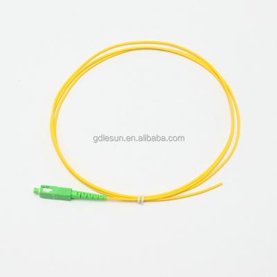 China FTTH FTTB FTTX Network Fiber Optic Single Mode Sc/apc Simplex Fiber Optic Pigtail For Telecommunication for sale