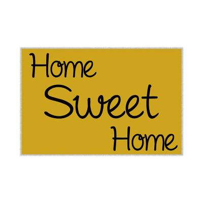 China Custom Made Washable Soft Anti-Slip Entrance Mat Home Door Mats Absorbent Floor Mats Welcome Mats for Front Door for sale