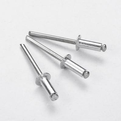 China Automotive Custom Rivets Din7337 Stainless Steel Head Solid Color Aluminum Milled Brass Pan Head Blind Rivets for sale