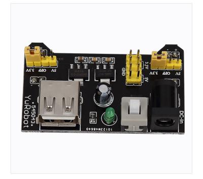 China Voeding van de de Uitrustings3.3v 5V de Insteekbroodplank van de Solderlessbroodplank Te koop