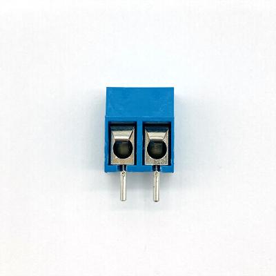 Chine 2 connecteur terminal fixe de carte PCB de vis de M3 de lancement de Polonais 5.0mm à vendre