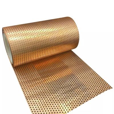 China Kundengebundene kupferne perforierte MessingBlechtafel zu verkaufen