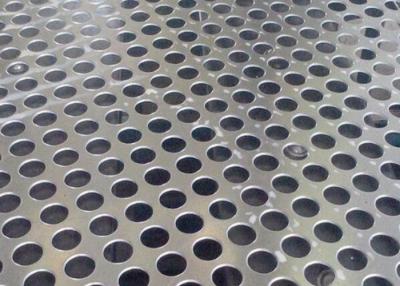 China Wear Resisting Round Hole Punched Metal Sheet For Soundproof Walls for sale