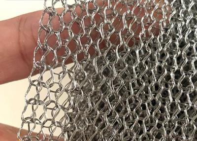 China De multi Alkaliweerstand van Mesh Flat Type van de Bundelroestvrij staal Gebreide Draad Te koop