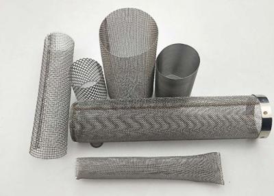 China ISO14001 het Roestvrije staaldraad Mesh Cylinder Filter Mesh 0.5-200microns van de voedselrang Te koop