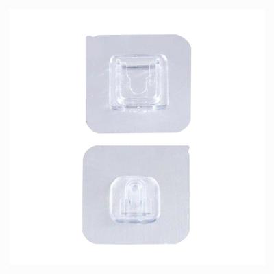 Κίνα Modern Cheap Double Sided Adhesive Wall Hanger Hooks Transparent Wall Suction Cup Hook Double Sided Adhesive Wall Hooks Drop Shipping προς πώληση