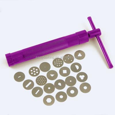 China Viable Cake Decorating Gun Sugar Paste Fondant Extruder for sale