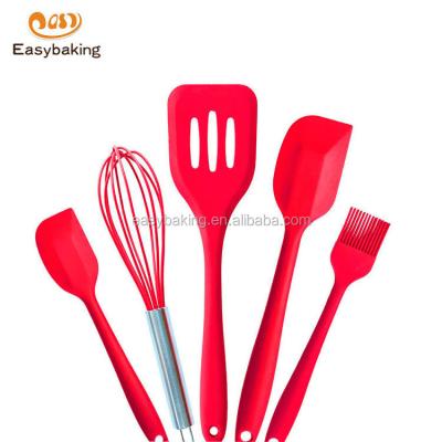 China Best Seller Sustainable Cake Cream Spatula, Batter Scraper Silicone Baking Mixing Tools for sale