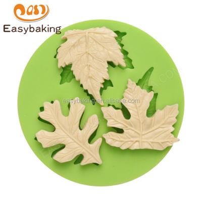 China 2014 Sustainable new product medium veiner rose sheet slicone custom mold for fondant for sale