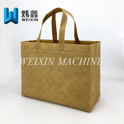 China Eco-friendly 140g Non-Lamination embossing Non Woven shoppingBag for sale