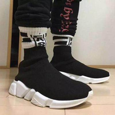 China Cushioning New Spring Paris Speed Runner Knit Original Sock Shoe Mens Luxury Trainer Women's Sports Running Shoes Runner Sneakers Race for sale