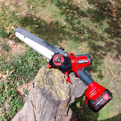 China 8 Zoll Mini Kabellose Kettensäge für Gartenpflege tragbares Handwerkzeug zu verkaufen