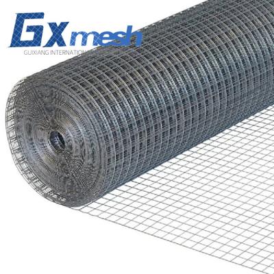 China Galvanized iron wire mesh construction welding network welded wire mesh galvanized welded wire mesh for sale