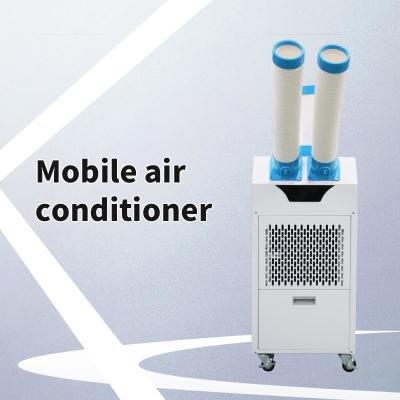 China Versatile koeloplossing Mobiele luchtkoeler met optionele compatibiliteit met ijs / watertank Te koop
