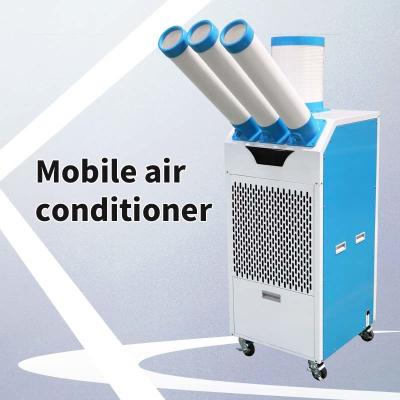 China Intelligente klimaat aanpassing met multidimensionale besturing in mobiele aircooler Te koop