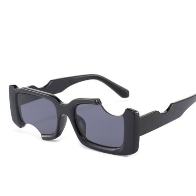 China Fashion Sunglasses 2021 Women's Small Frame Sun Glasses Plastic Custom Square Sunglasses for sale