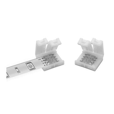 China Power 20 PCS 4 Pin Wireless DIY Gapless SMD 5050 LED Strip Light Connector for sale