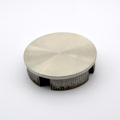 China Stainless steel end cap 50.8mm for handrail tube 2