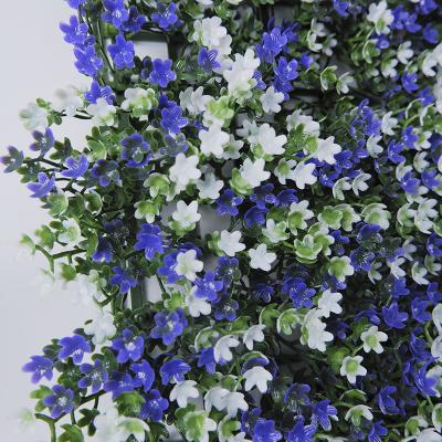 中国 造花は屋内屋外のための草の背景幕の壁の緑の草木のパネルを植える 販売のため