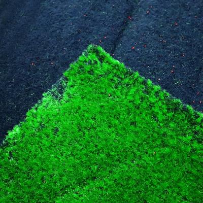 中国 家の柔らかい人工的なコケの草のマットの壁3mmの装飾の緑 販売のため