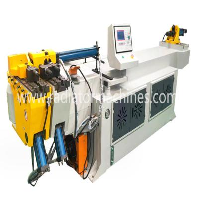 China DW90NC hydraulic hand pipe benders for sale Manual feeding, manual angle rotation and automatic hydraulic bending for sale