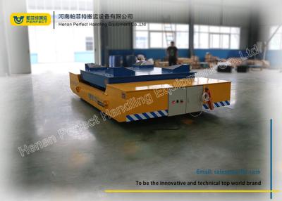 China Trole bonde amarelo de 21 toneladas do elevador/elevador hidráulico da plataforma para a indústria de aço à venda