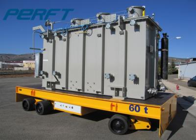 China Bobina de aço Agv motorizado do trole de transferência para o transporte de materiais industrial da carga pesada à venda