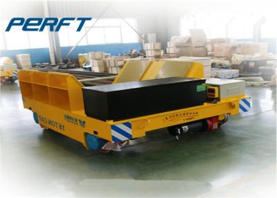 China Carro de transferência de aço motorizado da bobina do sistema do PLC bateria de controle remoto nos trilhos para a planta de bobinamento de alumínio à venda