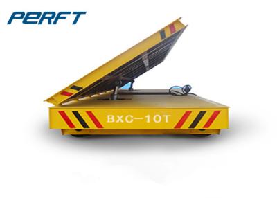 China Cadeia de fabricação caminhão a pilhas do transporte do carro de transferência para a indústria de aço à venda