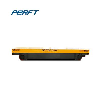 China Alimentador motorizado do metal do trole de transferência do trilho da carga pesada 300t planta metalúrgica à venda