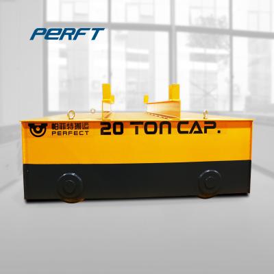 China Carro personalizado de transferência do trilho da bateria 20t para segurar bichos-papão do trem à venda