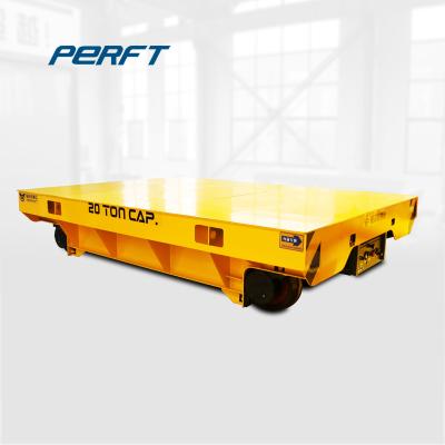 China Transporte de materiais do trole de transferência de 30 Ton Carbon Steel Battery Operated à venda