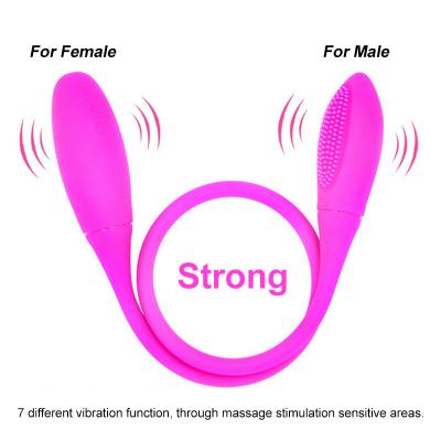 Chine Jouets anaux rechargeables de sexe des vibrateurs LGBT de double godemiché de vitesses d'USB 7 à vendre