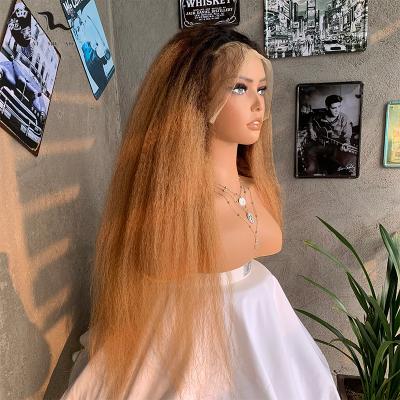 China Factory direct wholesale human lace wig CURLY STRAIGHT, raw virgin cuticle aligned afro curly hair wigs, curly straight lace front wigs for sale