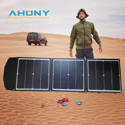 Китай 100w портативная солнечная панель 25,8% высокоэффективная ETFE складная солнечная панель для наружного кемпинга RV аварийный источник питания электростанция продается