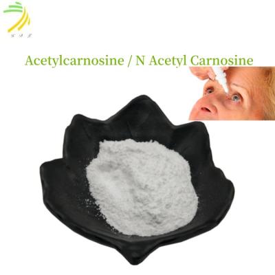 China Descensos de ojo cosméticos de Carnosine del acetilo de Acetylcarnosine/N del péptido del Cas 56353-15-2 en venta