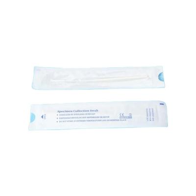 China Tip Medical Examination Collection Disposable Medical Nylon Assembled Nasopharyngeal Nasal Sampling Swab for sale