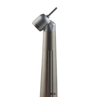 China Metal Mini Head 45 Degree Dental Handpiece High Speed Push Button Dental Handpiece 2/4 Holes Ceramic Bearings Dental Handpiece for sale
