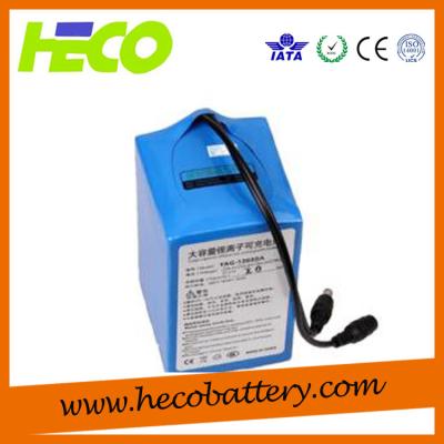 Chine batterie au lithium électrique de scooter de 12V 25AH avec le système de BMS, poids 3KG à vendre