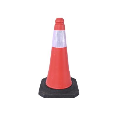 China EVA Traffic Safety Cone Carton Packaged Visibility 35*35cm for sale