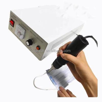 China 28K Mask Welding Welder 1200w 800w 13kg Good Quality Plastic Earloop Machine Hotels Hand Held Ultrasonic Spot Welding Machine for sale