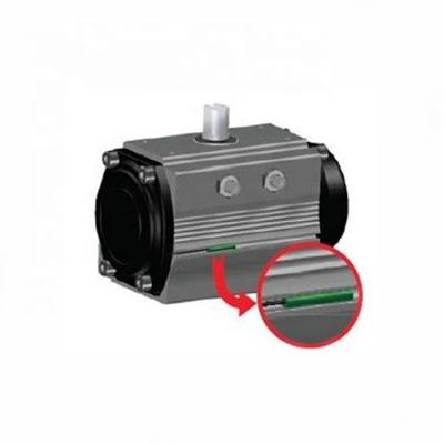 China Aluminum Double Action Ball Valve Pneumatic Rotary Actuator For Ball / Butterfly Valve for sale