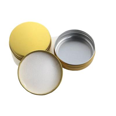 China 5g 15g 20g 25g 30g 50g Screw Jar Containers Aluminum Silver Metal for sale